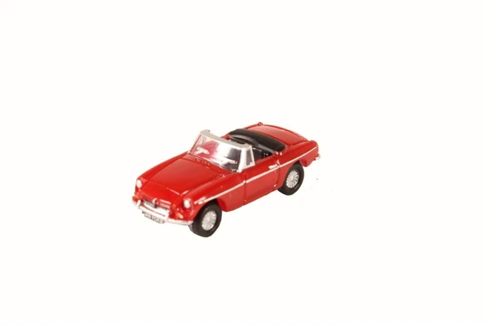 Oxford Diecast 1:148 MGB Roadster Tartan Red Collectable model NMGB001