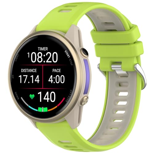 3 Pack Correas de silicona compatibles Garmin Forerunner 970 miniatura 5