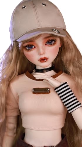 Muñeca BJDDOLL estilo BJD con maquillaje, 56 cm miniatura 1