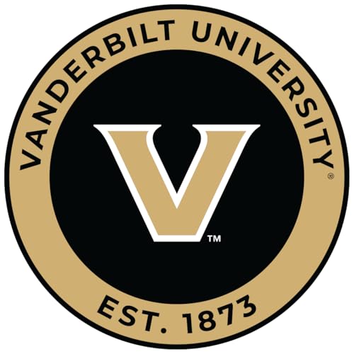 Imán decorativo redondo 4 pulgadas Vanderbilt Commodores miniatura 1