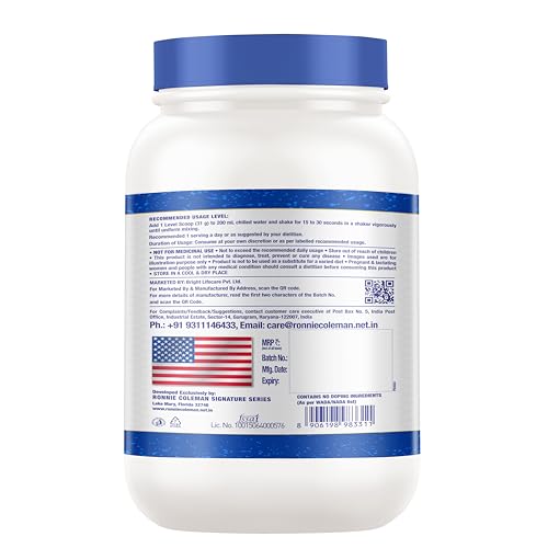 Image of Ronnie Coleman Signature Series Iso-Tropic Max, 907g (2lbs) | German Chocolate Cake | 29 Servings | Premium Whey Isolate Protein Powder