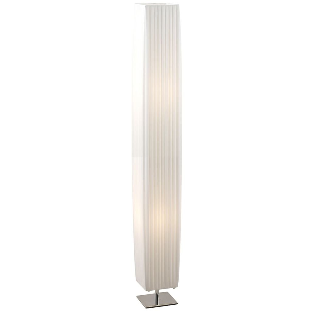 Globo Floor Light, 40 W, White and Silver