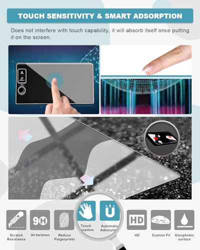 Image of CDEFG for 2026 Honda CRV Screen Protector 9-Inch Tempered Glass for 2026 Honda CR-V Hybrid Accessories HD Anti Fingerprints 2026 CRV Screen Cover 9H Hardness
