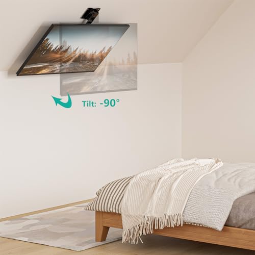 Wali Folding Ceiling Tv Mount, Swivel And Flip Down Tv Bracket For 17-42 Inch Flat Screens thumb #2