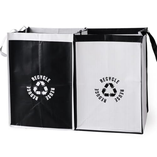 KIXZSAZ Innovador para una fácil eliminación de basura Bolsa de basura de cocina PP Bolsa de basura reciclada Clasificación de basura Efectivo Ligero Fácil de