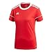 adidas Squad 17 JSY W Camiseta, Mujer, Rojo (Rojpot/Blanco), M