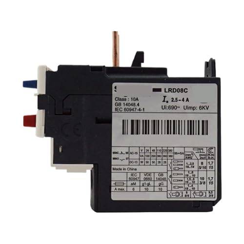 Protection contre les surcharges relais thermique LRD01C