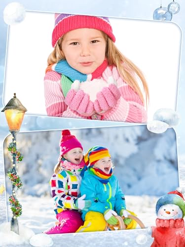 Image of EBOOT 3 Pairs Winter Kids Gloves Warm