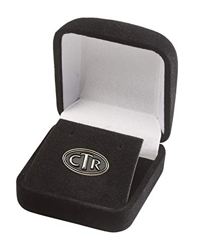 cherished moments lds tie tack silver tone