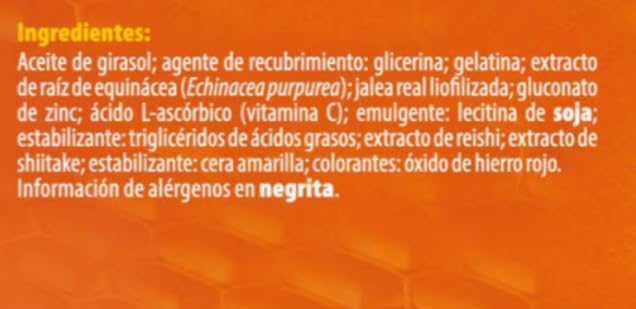 Miniatura 5 de APISERUM - Apisérum Defensas Cápsulas - Jalea Real con Vitamina C, Reishi y Shitake - Mantiene y Refuerza las Defensas - Tratamiento para 30 Días