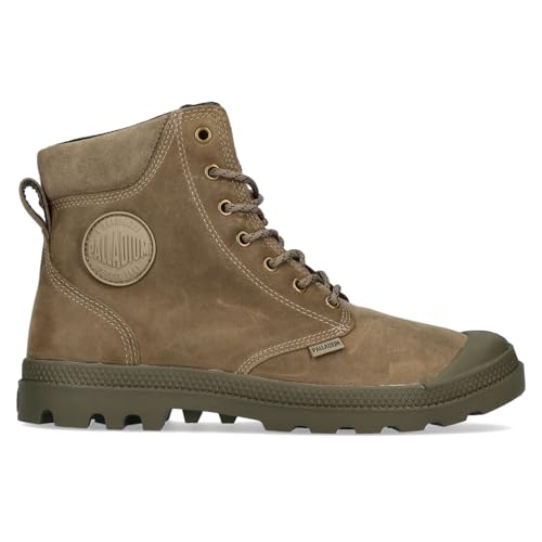 Palladium Mixte Pampa Sc Thins Wp+, Dusky Green, 42 EU