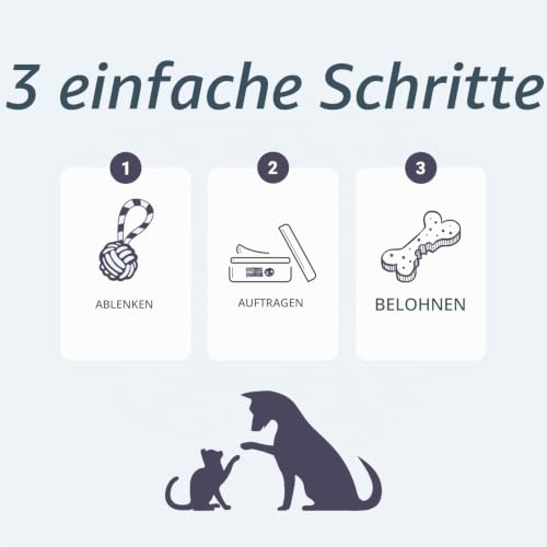 Noseprint LSF 50 Sonnenschutzbalsam für Haustiere 30 ml in Dose, feuchtigkeitsspendender Sonnenschutz für Hunde und Katzen, ungiftige Formel, Hundenasen- und Pfotenbalsam, Sonnencreme