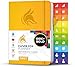 Clever Fox Planner Daily - Best Agenda & Daily Calendar to Boost Productivity, Happiness & Hit Your Goals in 2019 - Gratitude Journal Personal Daily Organizer - 5 x 8'' Undated, Amber Yellow (Daily)