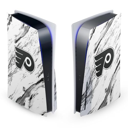 Autocollant PS5 NHL Flyers vinyle anti-rayures effet marbre Head Case Designs