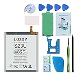 LOZOP for S23 Ultra Battery Replacement Kits for Samsung Galaxy S23 Ultra 5G SM-S918U/U1/N/B/W and Other All S918 Models with Repair Tools Kit and User Manual