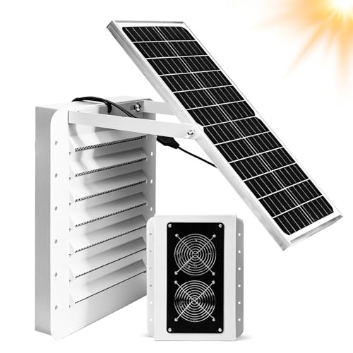 Solar-Powered Shipping Container Vent for Heat & Moisture Control
