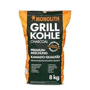Monolith Grillkohle Premium Blockform 8 kg