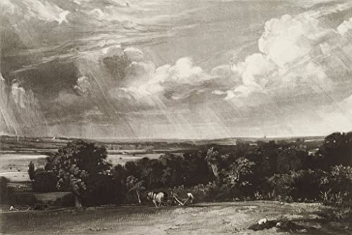 Toile murale 60x90cm de John Constable pour raviver un salon aux murs vides