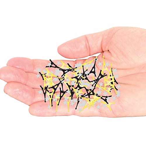Beistle Eiffel Tower Confetti Table Decoration International Paris French Theme Party Supplies, One Size, Black/Gold/Silver #TOP2
