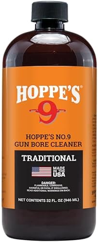 Hoppe's No. 9 Gun Bore Cleaning Solvent 1-Quart Bottle