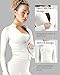 BumpGlow Workout Jackets for Women Lightweight Slim Fit Zip Up Yoga Gym Jacket Cropped Athletic Sports Long Sleeve Activewear Jacket White-S