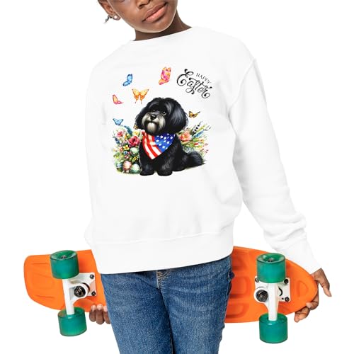 Dog Celebrates Spring and Enjoys a Happy Easter Adult Youth T-Shirt Hoodie Sweatshirt4