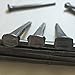 3”- SHEATHING NAILS - Antique rustic restoration SHEATHING accent nails for Wood Siding, face nailing Wood Flooring, shutters & furniture – Decorative clavos – Distinctive FLAT HEAD Nail – 3 in