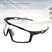RiToEasysports Cycling Sunglasses, Sports Glasses Polarized PC UVrays 400 Protection Color Changing Lens for Men Women Running Fishing Skiing
