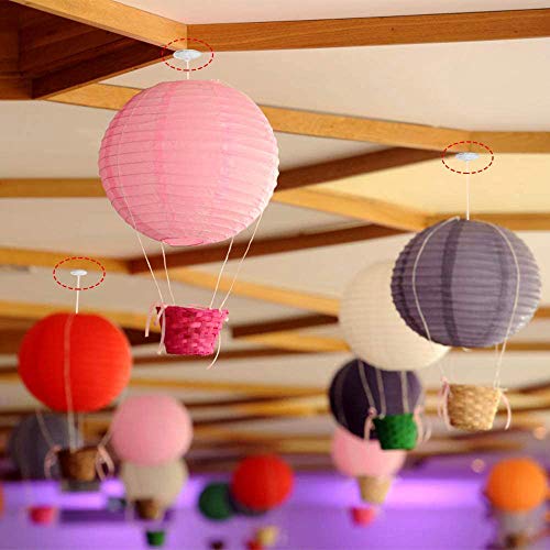 30 Pezzi Ganci Adesivi Trasparenti, Gancio Adesivo...