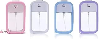 4PCS Reusable Spray Bottles, Perfume Travel Refillable Atomizer, Water Spray Bottle for Hair, Mist Spray Bottles for Cleaning Solutions. 50ml Empty Sprayer for Plants, Mist, Pet,Makeup (4pcs)