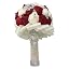D453 Wine Red+ivory
