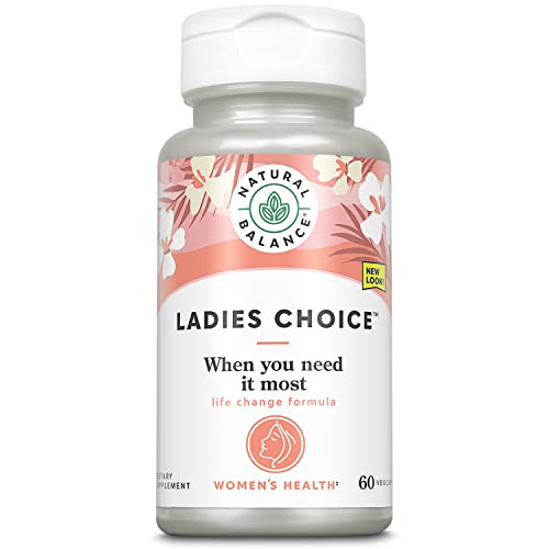 Image of Natural Balance Ladies Choice Menopause Support | Hormone Balance Formula with PhytoEstrogens | 60 VegCaps
