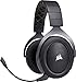 Produktbild Corsair HS70 Kabelloses Gaming Headset (7.1 Surround Sound, mit abnehmbaren Mikrofon, für PC/PS4) schwarz