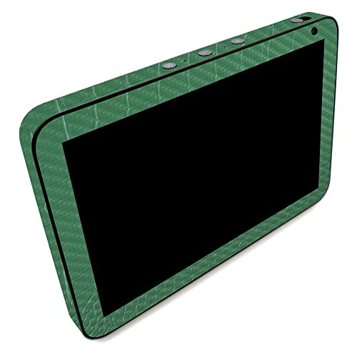 Image of MightySkins Carbon Fiber Skin Compatible with Amazon Echo Show 8 (Gen 2) - Alligator | Protective, Durable Textured Carbon Fiber Finish | Easy to Apply | Made in The USA