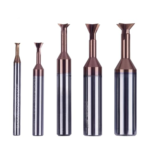 Fraise queue d arronde 30 degres pour eviter les vibrations sur acier - 4