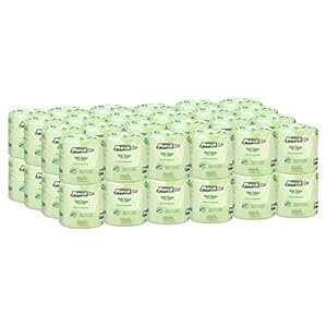 Marcal Pro Toilet Paper 100% Recycled – 2 Ply, White Bath Tissue, 242 Sheets Per Roll – 48 Individually Wrapped Rolls Per Case Green Seal Certified Toilet Paper 03001