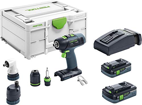 Festool Akku-Bohrschrauber T 18+3 HPC 4,0 I-Set…