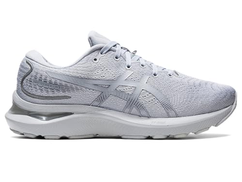 ASICS Zapatillas de running Gel Cumulus 24 para mujer, Gris (piedmont grey/piedmont grey), 42.5 EU