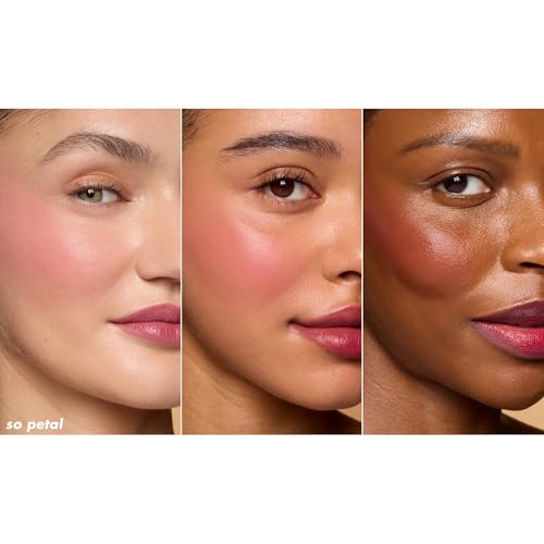 Image of e.l.f. Sheer For It Blush Tint, Multi-Use, Long-Lasting Lip & Cheek Makeup, Creates A Natural Flush Finish, Vegan & Cruelty-Free, So Petal
