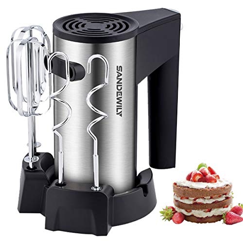 Reviews for SANDEWILY Hand Mixer Electric with 2x5 Speeds,Ultra Power