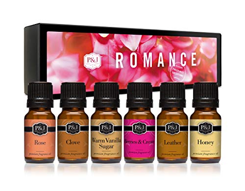 P&J Trading Fragrance Oil | Romance Set of 6 - Scented Oil