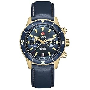 Rado Captain Cook Automatic Watch, Blue