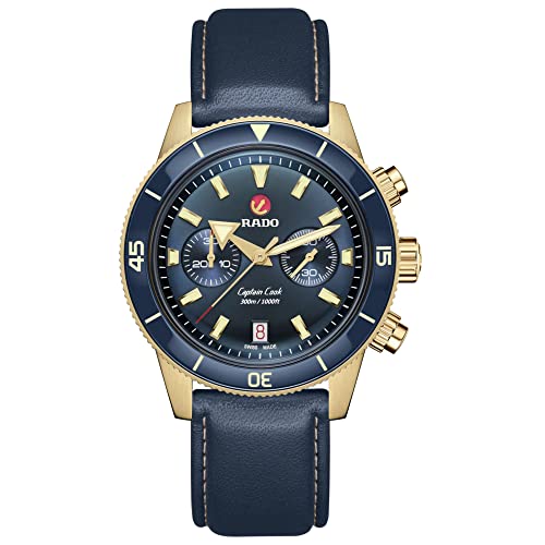 Rado Men's Captain Cook Automatic Watch, Blue by Rado - Used condition - US$2298.24