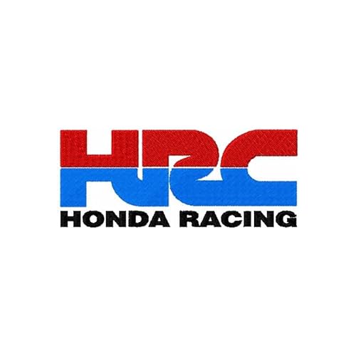 Honda HRC Team - Parche bordado pequeño, parche bordado para coser para tejidos, camisetas, vaqueros, ropa