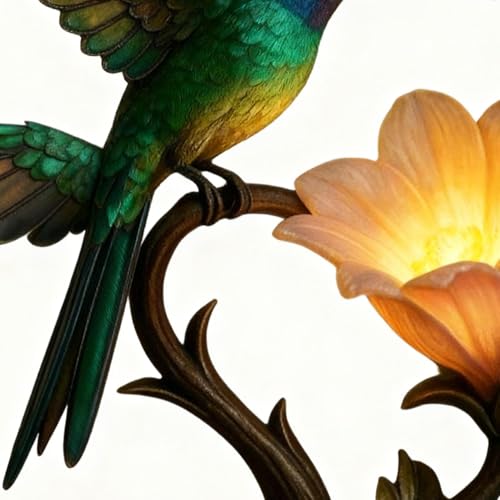 Lampe de bureau fleurie et lumineuse à offrir pour une décoration de maison unique