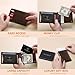 RUNBOX Slim Wallets for Men - Leather Money Clip Mens Wallet - RFID Blocking Front Pocket Bifold Wallet - Thin Credit Card Holder with Gift Box