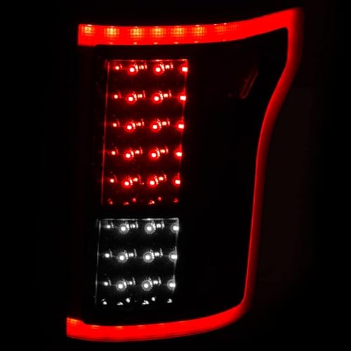 Anzo Usa 311261 Black Led Tail Light Set-Clear Lens #TOP5