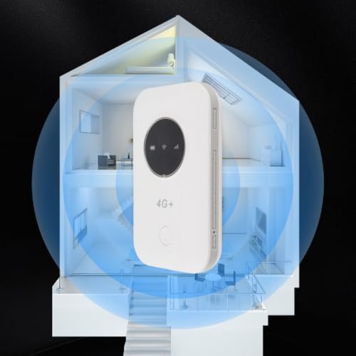 Image of Yoidesu 4G / 5G WiFi Hotspot, 300Mbps High Speed WiFi Router with SIM Card Slot, Portable Travel Router for Smartphone Tablet Laptop, 10 Device Connectivity