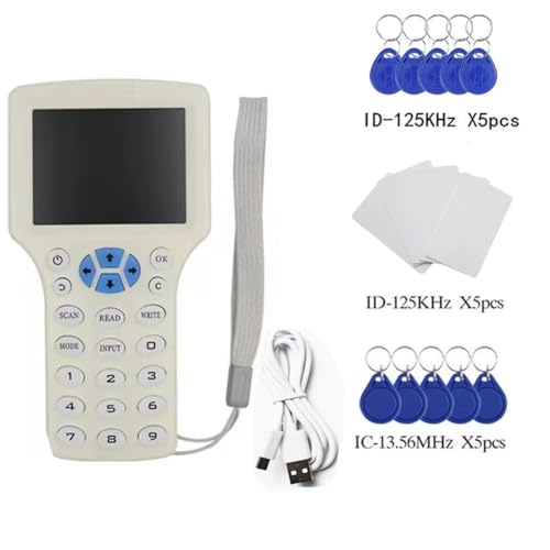 Décodeur UID multi-fréquence 08CD pour cloner facilement un badge d'ascenseur