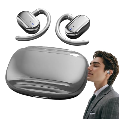 Auricolari a clip senza fili comodi aperti impermeabili a lunga durata della batteria per donne viaggi adulti casa giochi telefoni da uomo